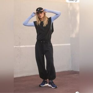 FP Movement Black Throw and Go Onesie